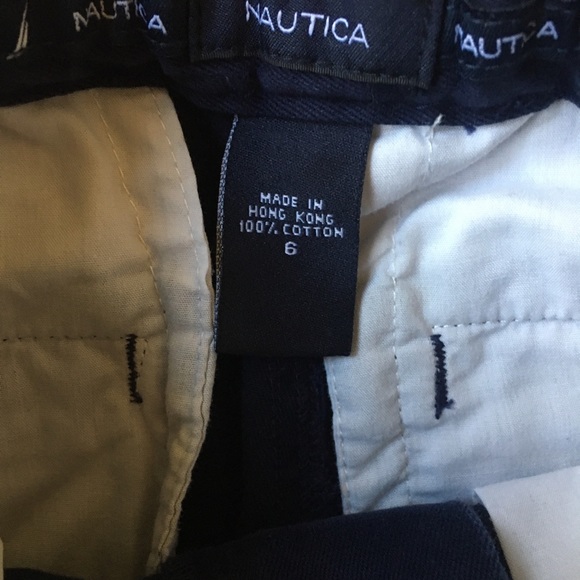 Nautica boys size 6 navy pants - Picture 4 of 4